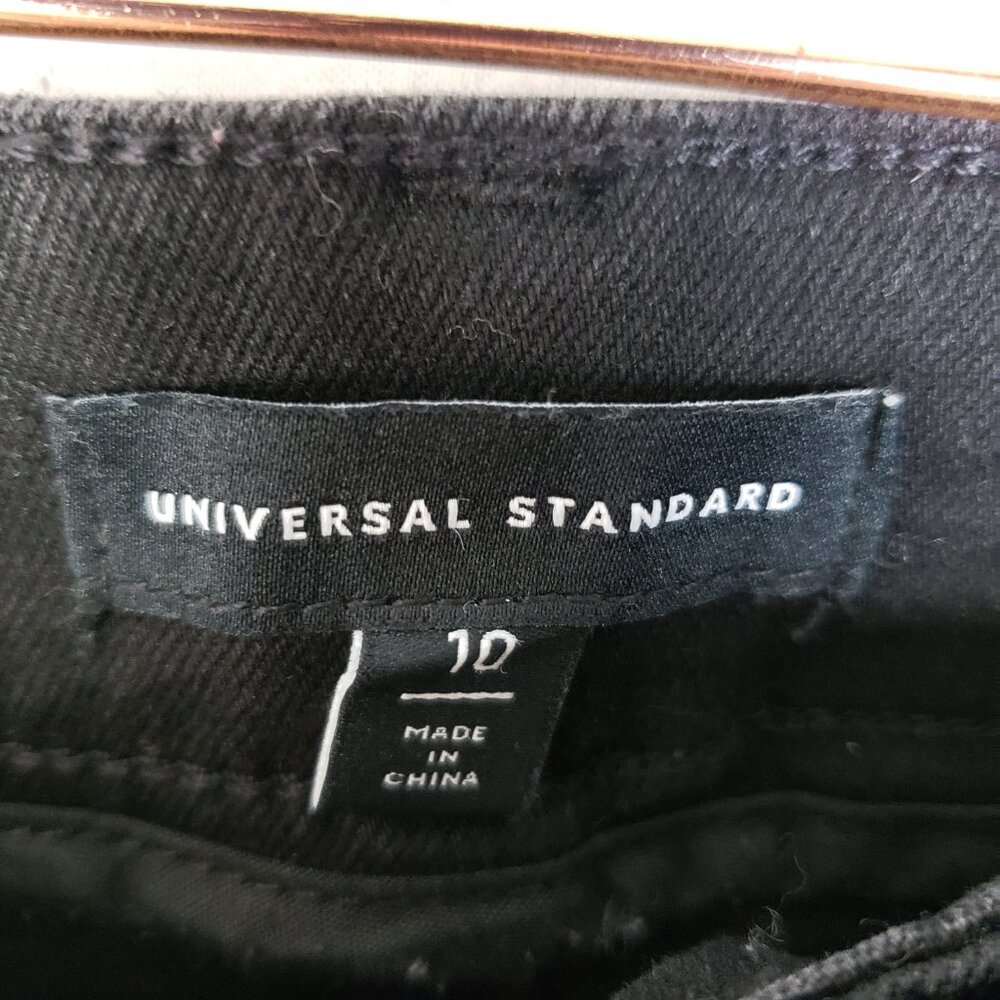 Universal Standard Mid Rise Skinny Jeans Black size 10 Stretch - Picture 4 of 10